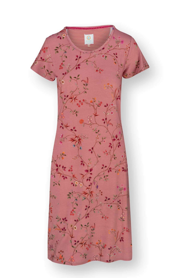Daniela Nightdress Delhi Dreams Donkerroze