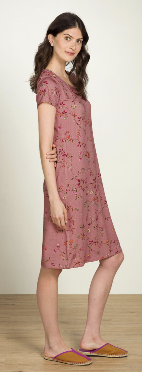 Daniela Nightdress Delhi Dreams Donkerroze