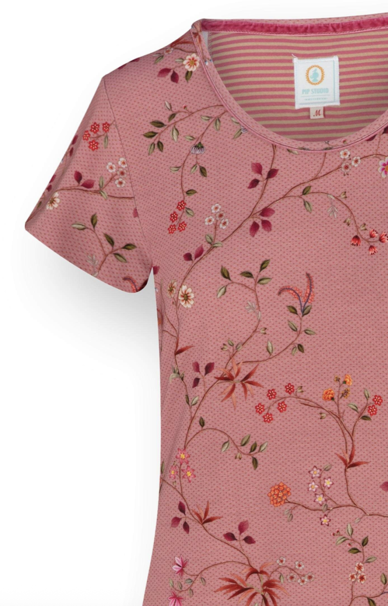 Daniela Nightdress Delhi Dreams Donkerroze