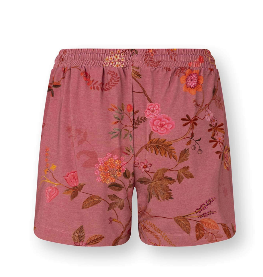 Bob Korte Broek Bodhi Flower Donkerroze