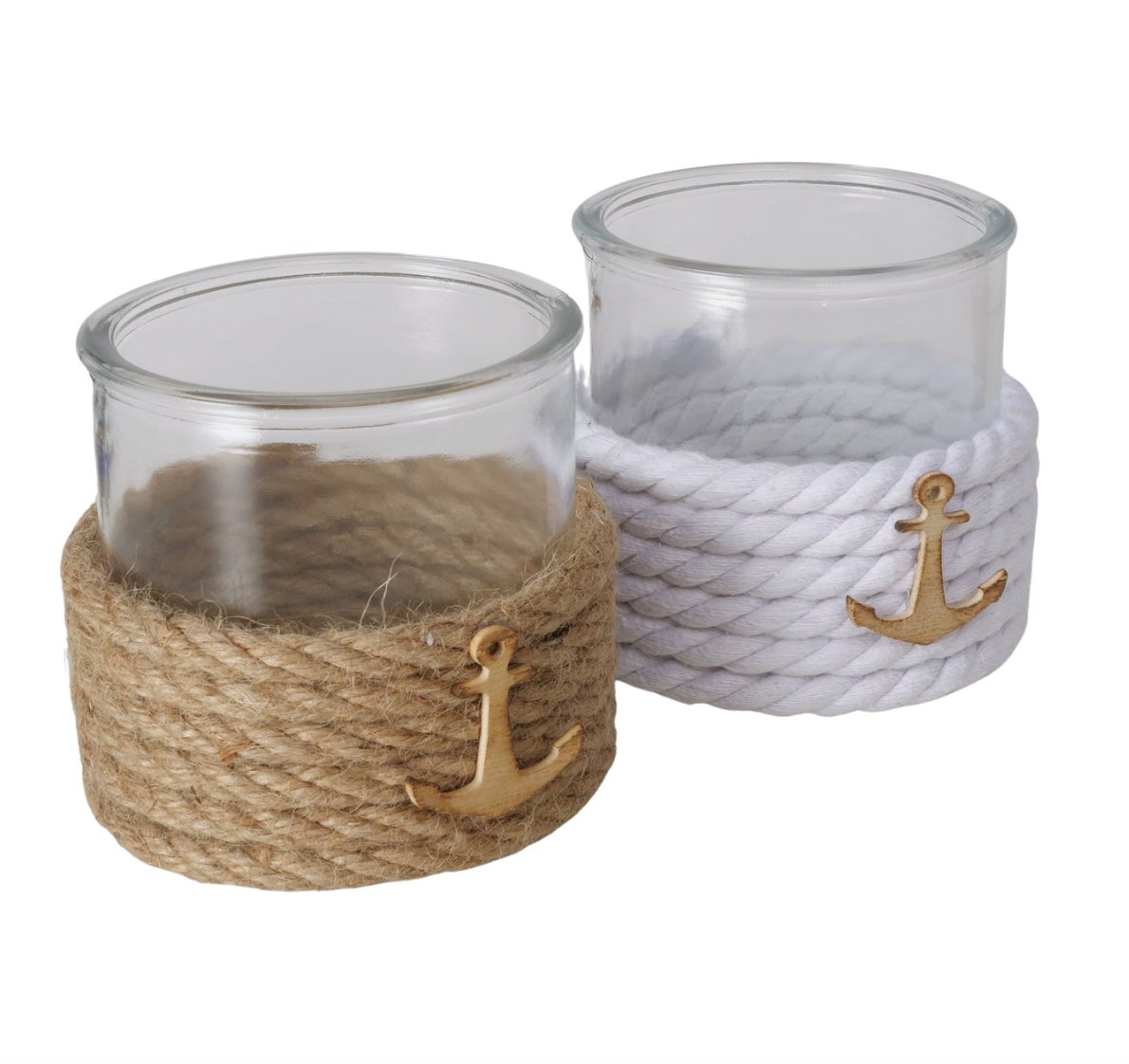 Boltze- Windlicht Jute Mares