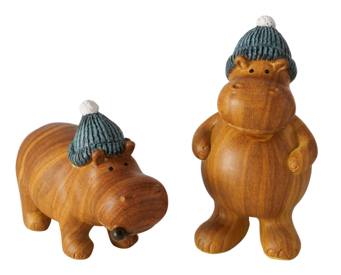 Boltze- Figuur Hippo H 11 cm