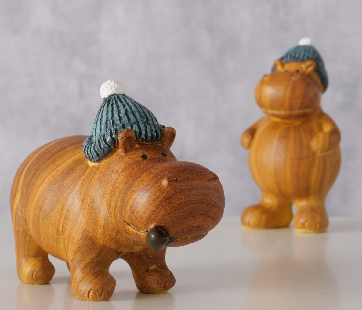 Boltze- Figuur Hippo H 11 cm