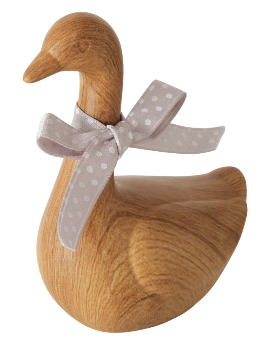 Boltze- Figuur Gans Keramiek bruin H 10,5cm