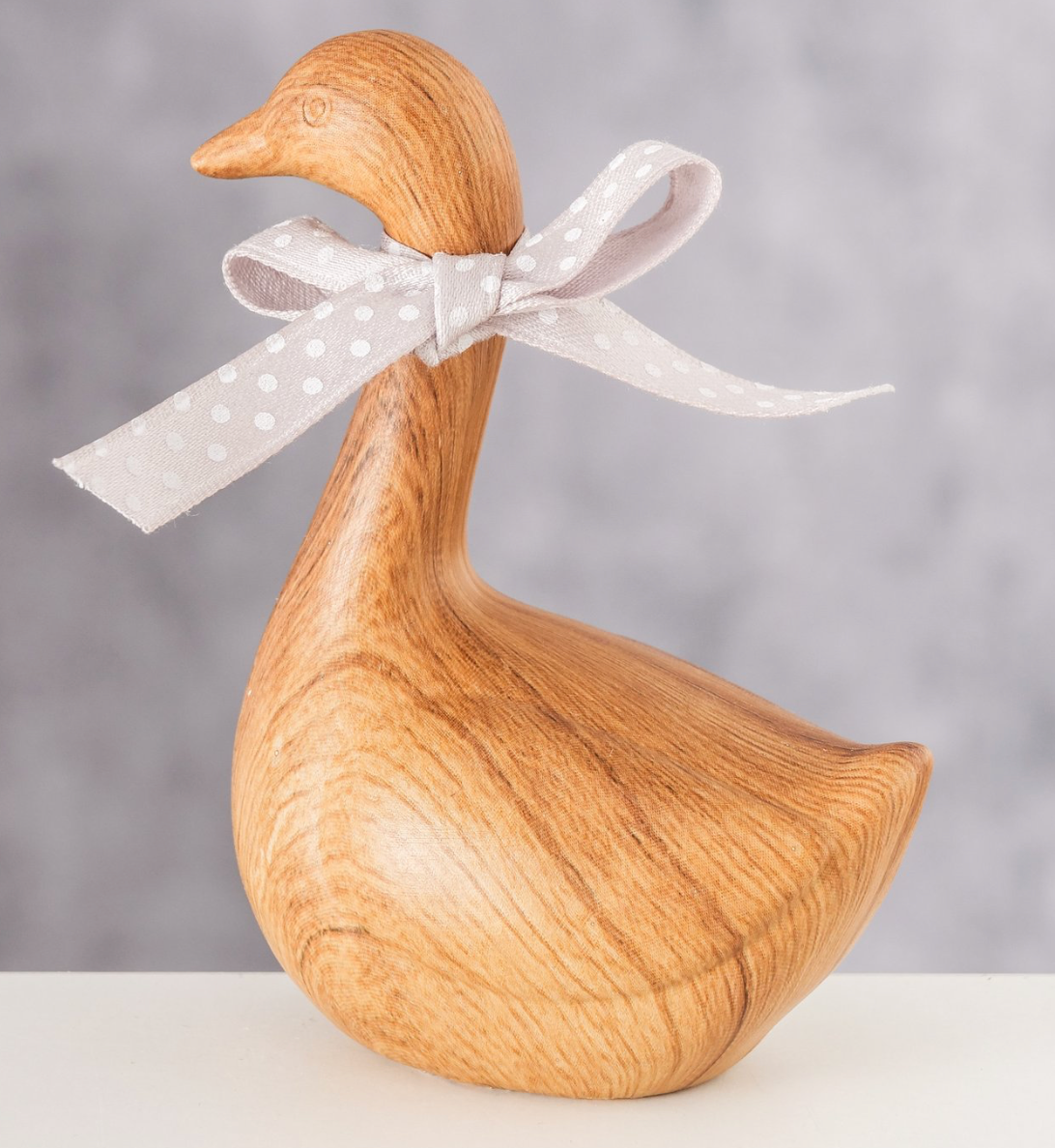 Boltze- Figuur Gans Keramiek bruin H 10,5cm