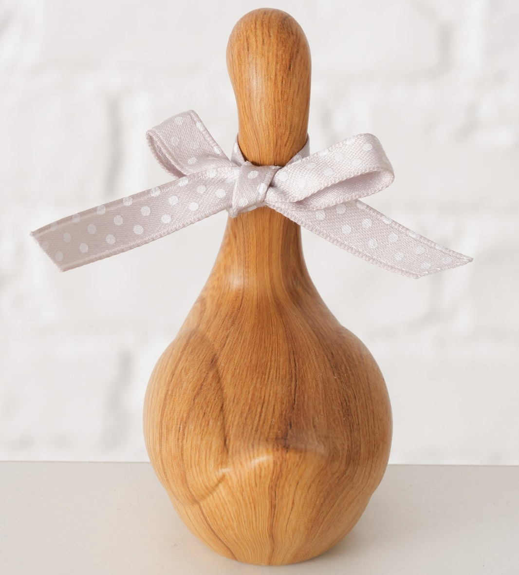 Boltze- Figuur Gans Keramiek bruin H 10,5cm