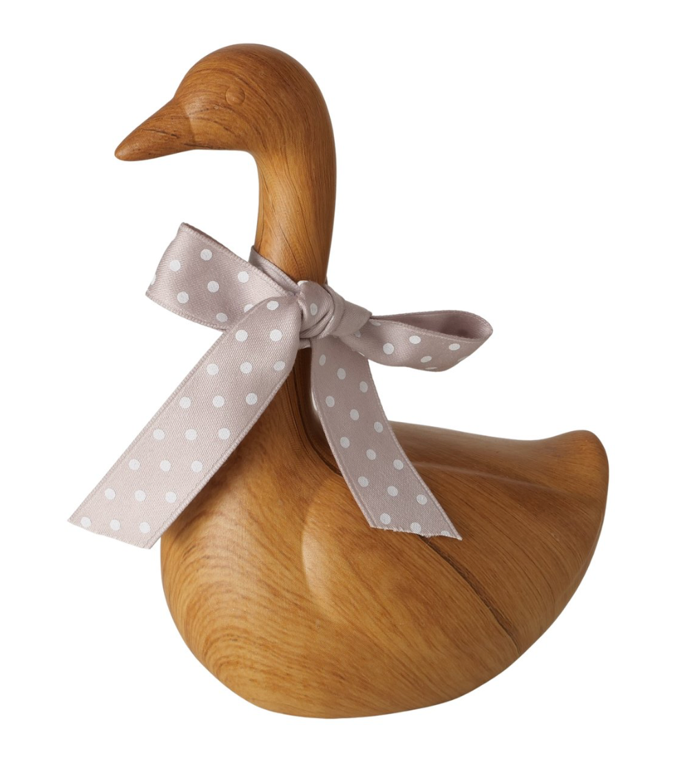 Boltze- Figuur Gans Keramiek bruin H 16,5cm